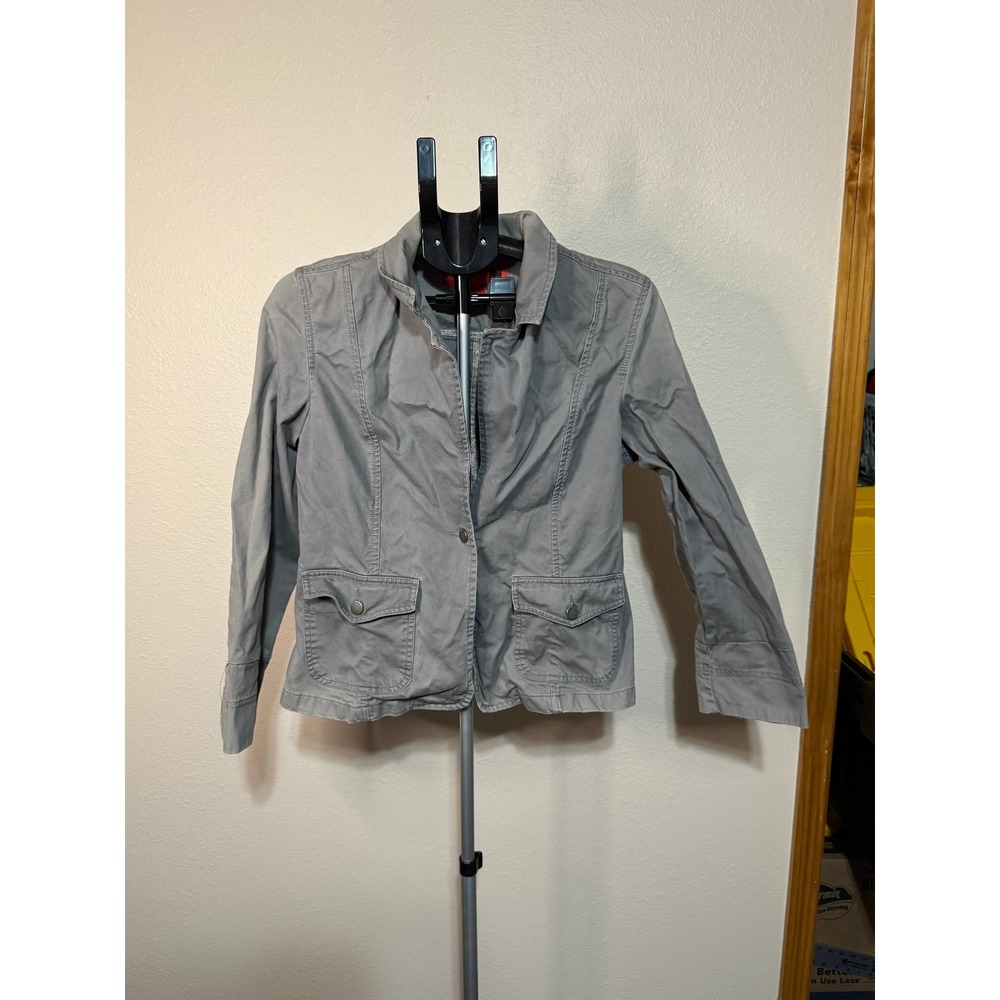 Mossimo Mossissue‎ Kids Gray Corduroy Single Button Blazer Jacket Size XXL